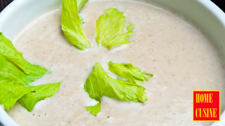 Крем супа с кестени и манатарки