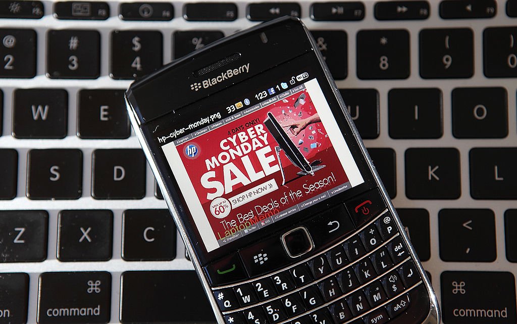 Online Shoppers Search For Cyber Monday Deals