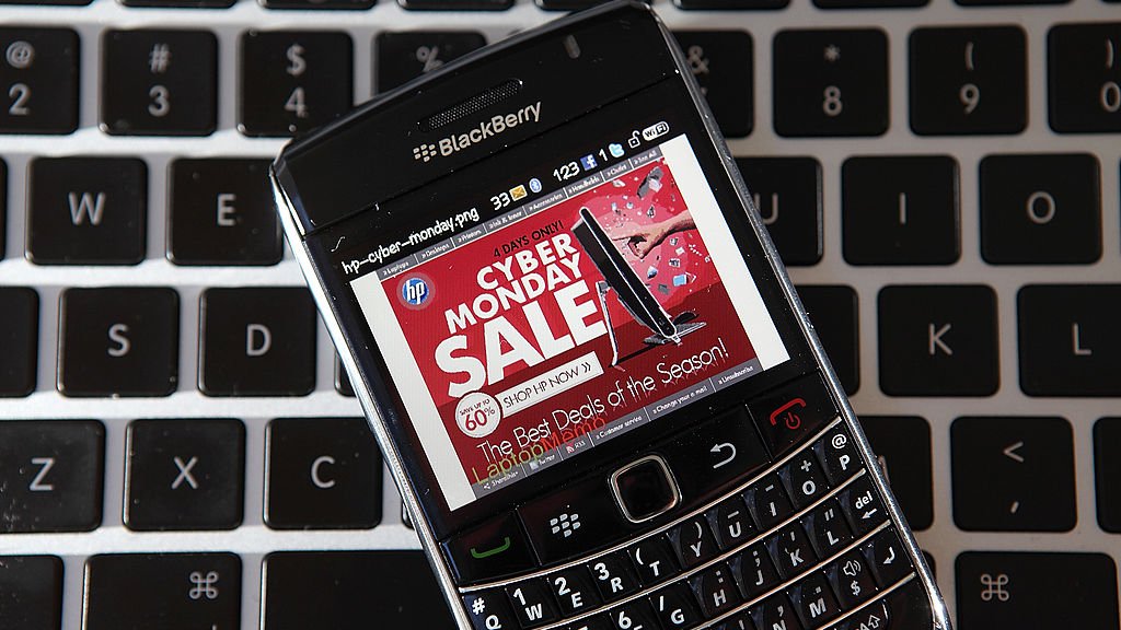 Online Shoppers Search For Cyber Monday Deals