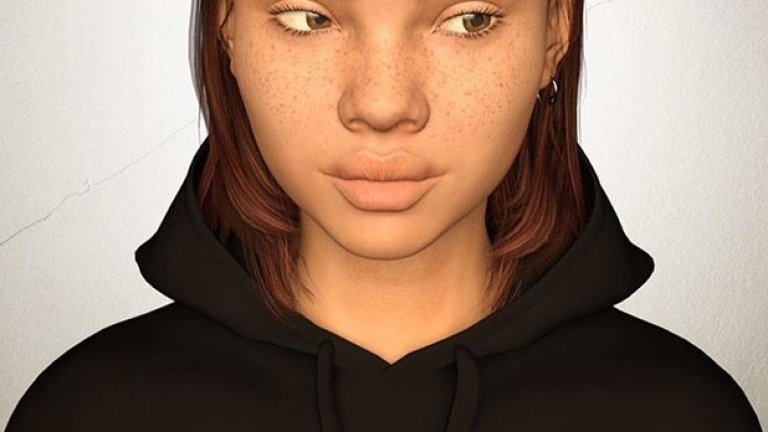 Перфектните й лунички будят съмнения