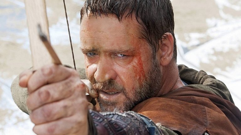 "Робин Худ" като шерифа на Нотингам 
Имало едно време в Холивуд един сценарий, който се наричал "Нотингам". Той бил мистериозен и особен подход към историята за един шериф на Нотингам – добряк, който ограбвал богатите , за да дава на бедните. 
За филмирането на сценария се борят няколко популярни режисьори. Накрая с проекта се заема Ридли Скот, който променя изцяло сценария и го прави на филм за "Робин Худ". Идеята е сходна, но резултатът е съвсем различен.