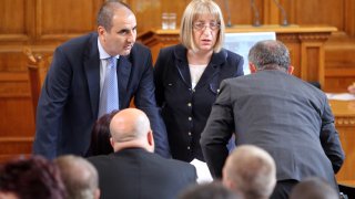 Цветан Цветанов и Цецка Цачева