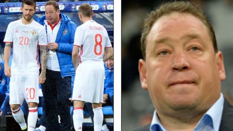 Русия - Леонид Слутцки
Нелеп инцидент слага край на мечтите му за добра кариера като футболист, след като се контузва тежко, опитвайки се да спаси котката на съседите. Той замени Фабио Капело начело на руснаците и остана в ЦСКА Москва, който стана шампион преди няколко дни.