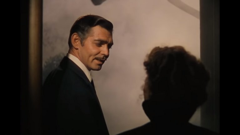 "Frankly, my dear, I don't give a damn." / "Честно казано, скъпа, не ми пука." - "Отнесени от вихъра" (1939 г.)
