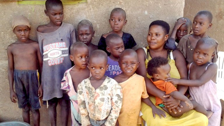 Family in Uganda