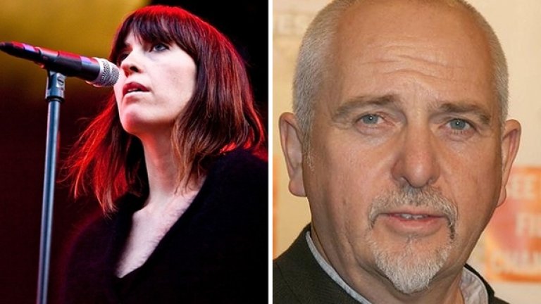 Мелани Гейбриъл и бащата Питър