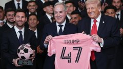 Лео Меси на гости на Тръмп в Белия дом