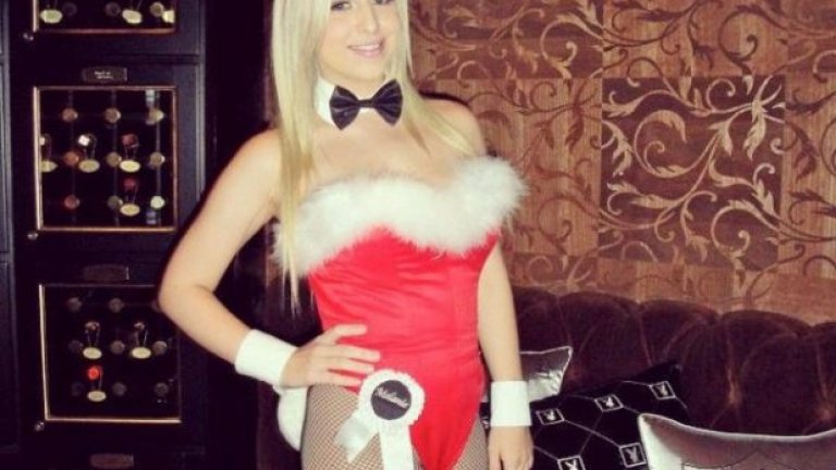 Това е предишното амплоа на Мелани - Зайче на "Плейбой".