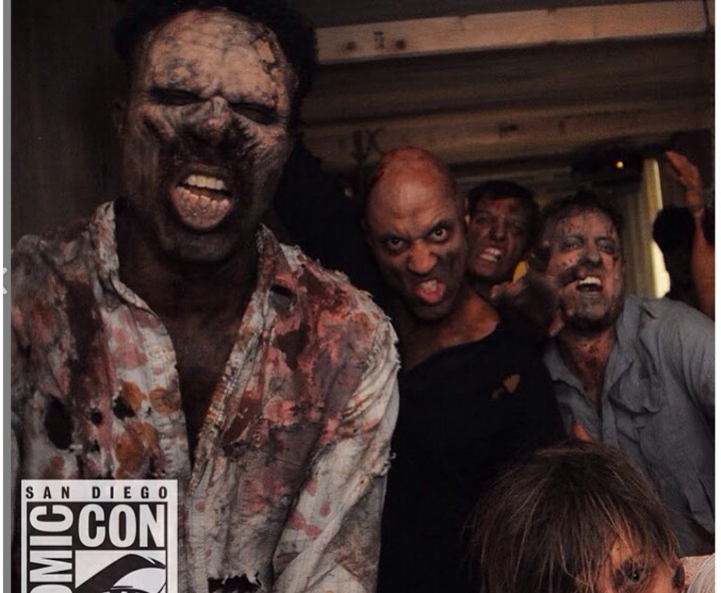 Имаше и много зомбита от The Walking Dead