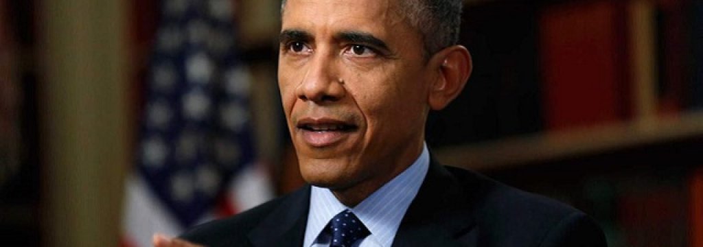 U.S. President Obama speaks during an interview with Reuters at the White House in Washington