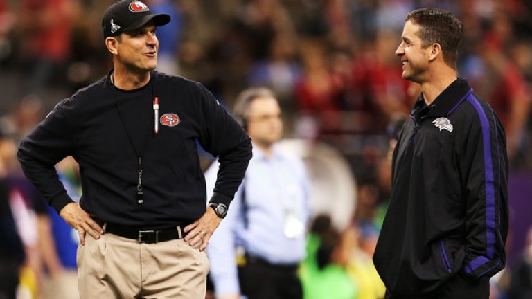 Джим и Джон Харбоу - братя, треньори в американския футбол, промениха историята на спорта. Те изведоха Сан Франсиско и Балтимор на Супербоул един срещу друг през 2013-а, като победи тимът на Джон - Балтимор.