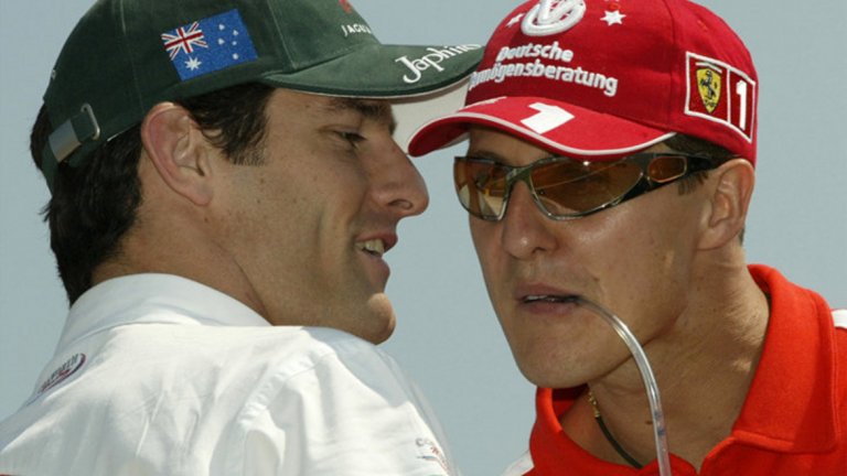 Уебър признава: Не бях близък с Шумахер