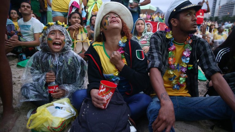 Разплаканата Бразилия (галерия)