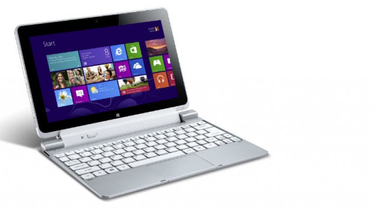 Acer Iconia W510 съчетава най-доброто от двата свята