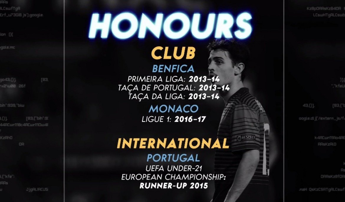 Вицеевропейски шампион е с отбора на Португалия до 21 г. от първенството през 2015-а. Има 11 мача и един гол с фланелката на мъжкия отбор, но пропусна да стане европейски шампион, като травма не му позволи да бъде включен в състава за Евро 2016. 