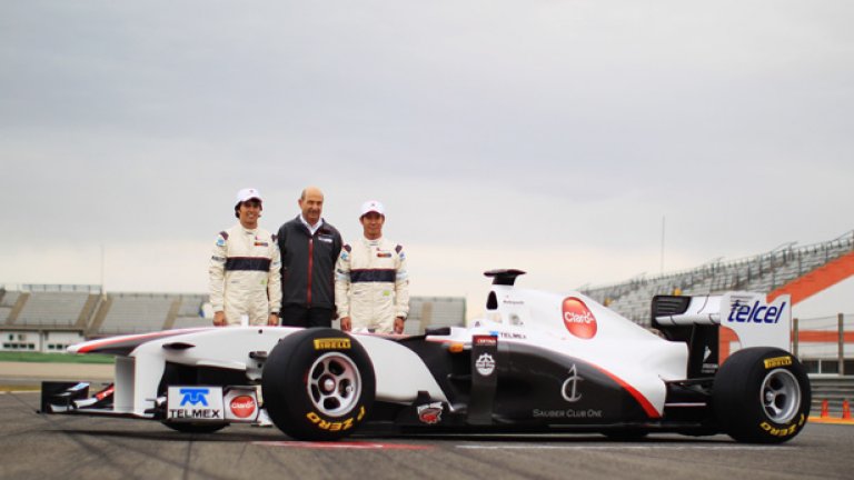 Тимът на Петер Заубер е с най-големи амбиции в средата на колоната