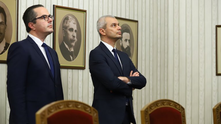 Костадинов пред Радев: Имаме готов състав на кабинет, ако стигнем до трети мандат