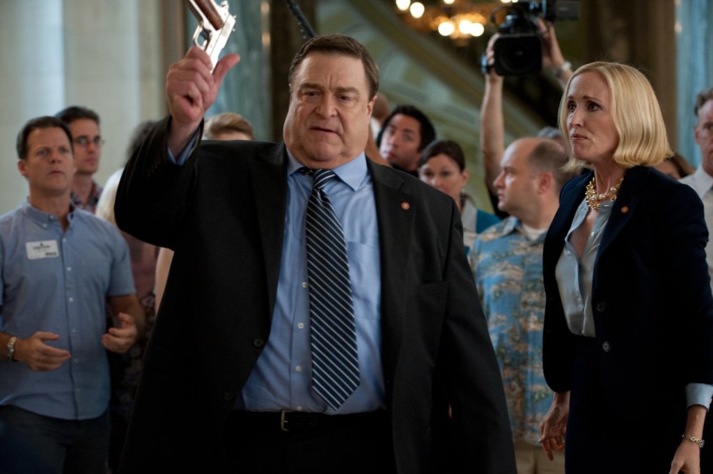 В комедията \"Alpha House\" през 2013