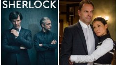 Sherlock - Elementary
С огромния успех на първия сезон на британския сериал Sherlock продуцентите от американската телевизия CBS започват да се замислят за адаптация на шоуто за собствената си публика. Преговорите се провалят, но CBS решават да продължат със свой идентичен (но не еднакъв) продукт. В крайна сметка получаваме два сериала, в които Шерлок Холмс е поставен в настоящето и решава престъпленията чрез всевъзможни трикове и познания в света на технологиите (наравно с вездесъщата си дедукция). Вярно, в американския сериал Elementary Уотсън е жена азиатка и се набляга повече на наркотичната зависимост на Холмс, но приликите са налице. 