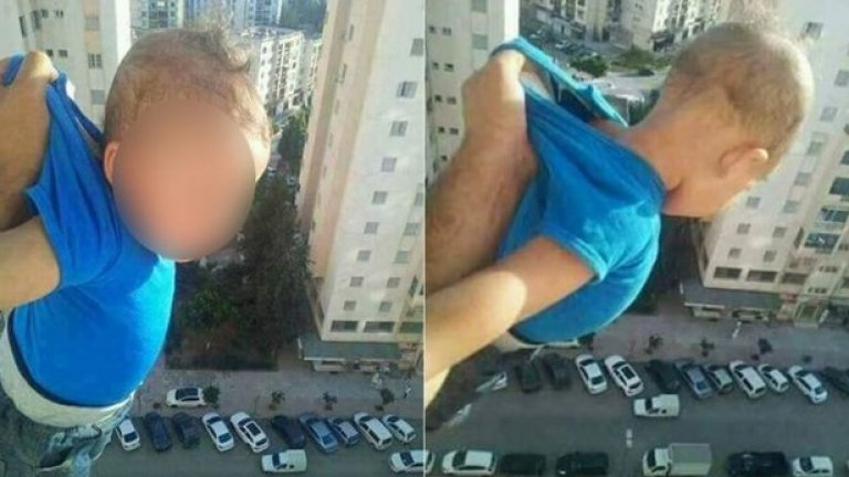 Бащата на детето се изказа в защита на обвиняемия като уточни, че той просто е играел игра. Въпреки това мъжът беше осъден.