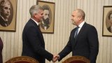 Лидерът на "Български възход" и президентът се съгласиха, че партиите в НС не се занимават с приоритетни за хората теми