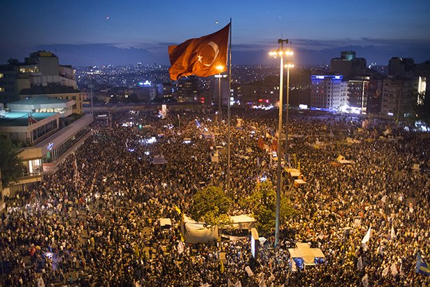 Таксим е символ на турските протести