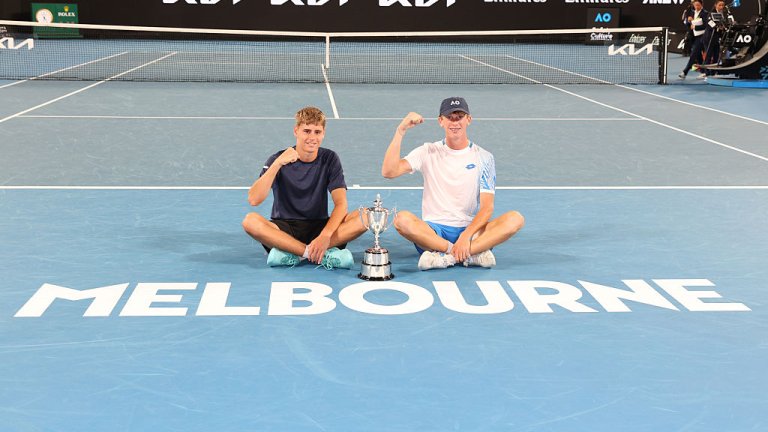 Димитър Кисимов спечели титлата на двойки в Австралия