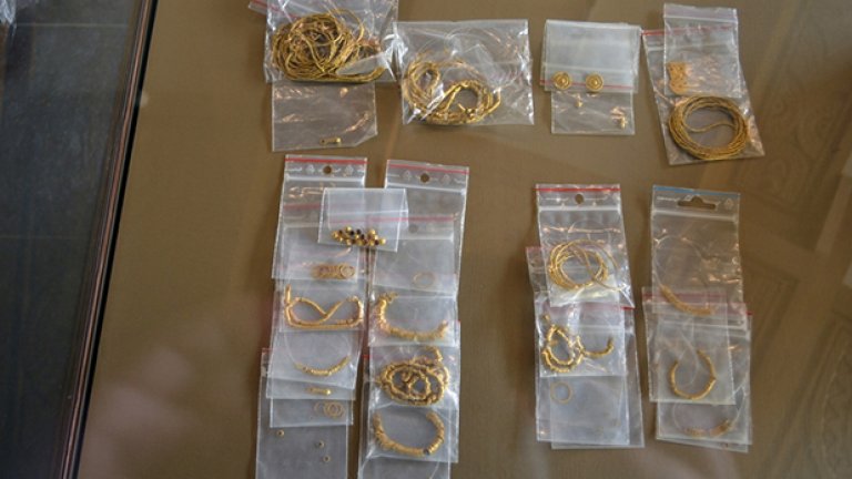 ДАНС спаси златно съкровище отпреди Троянската война