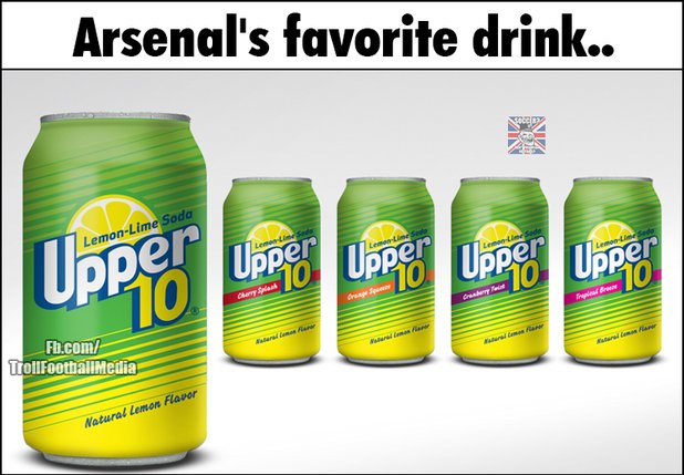 Любимата напитка на Арсенал