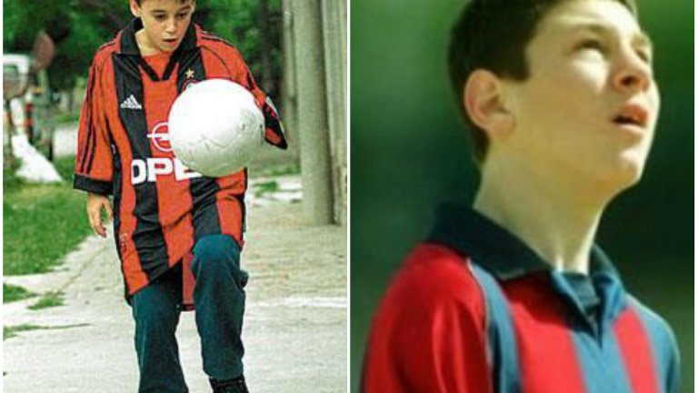 И двамата тръгват от школата на Нюелс, от където ги забелязват европейски грандове, но Леандро така и не подписва официално с Милан. За Лео всички знаем...