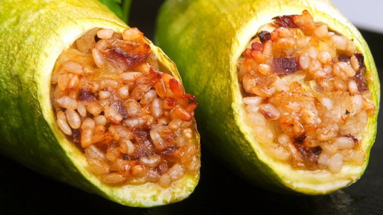 Пълнени тиквички по ориенталски