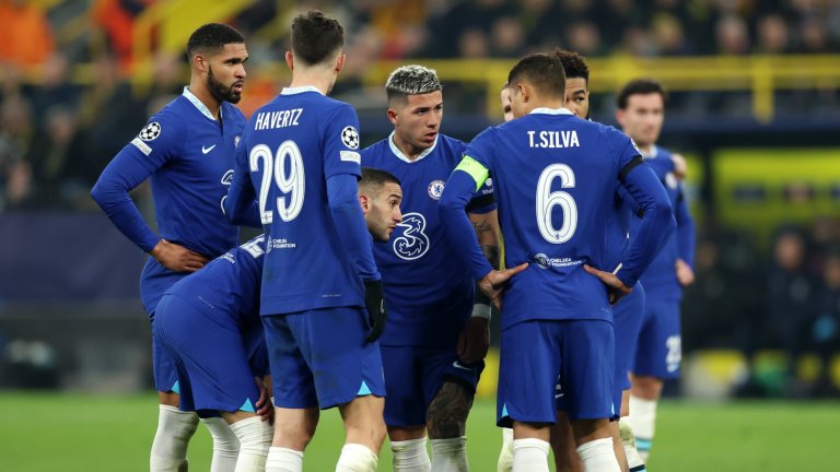 Челси не успя да отлепи и в Шампионската лига