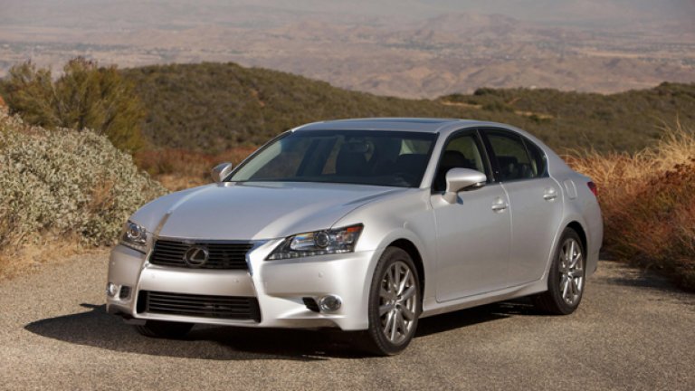Новият GS демонстрира промяната в дизайна на Lexus