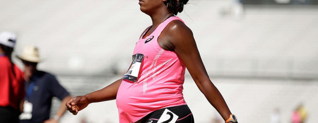През 2014-а бяга бременна в осмия месец, за да покаже на жените важността от поддържането на добра форма и физическа активност по време на бременността 