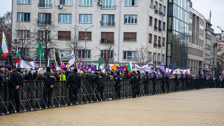 София - столица на протестите