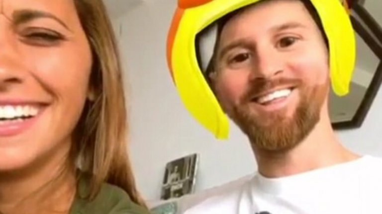 Когато децата не са вкъщи: Антонела и Лео се забавляват в Instagram
