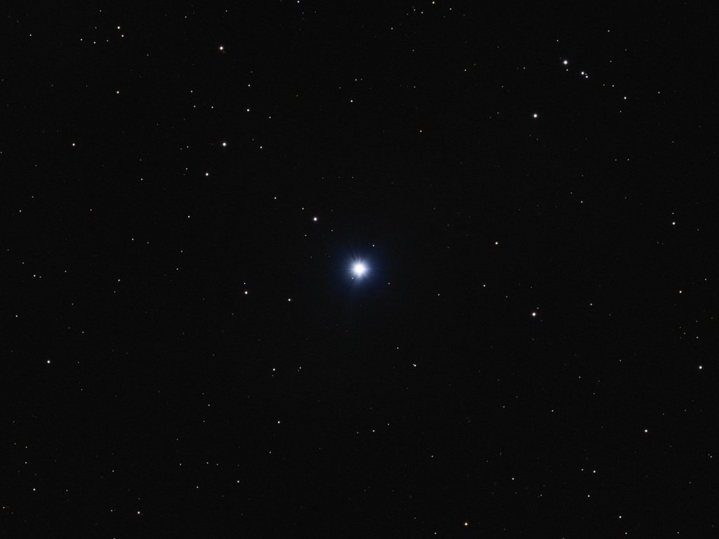 Alpha Draconis in optical light