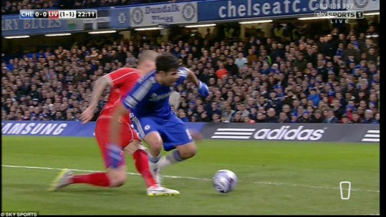 Полуфинал с Ливърпул за Купата на Лигата. Скандали около реферите, наказание на Диего Коща, тиради на Моуриньо... Напрежението мина върху мениджъра и някак остана незабелязано, че нивото на играта падна в сравнение с есента.