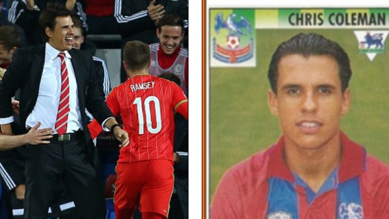 Уелс - Крис Коулмън
Славеше се като сърцат защитник, който игра за Суонси, Кристъл Палас и Фулъм. От 2012-а е начело на Уелс след смъртта на Гари Спийд. Класира отбора за първи голям турнир от 1958 г.