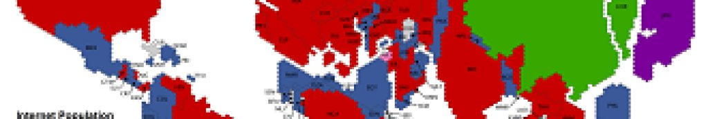 Най-популярните интернет сайтове в света, страна по страна