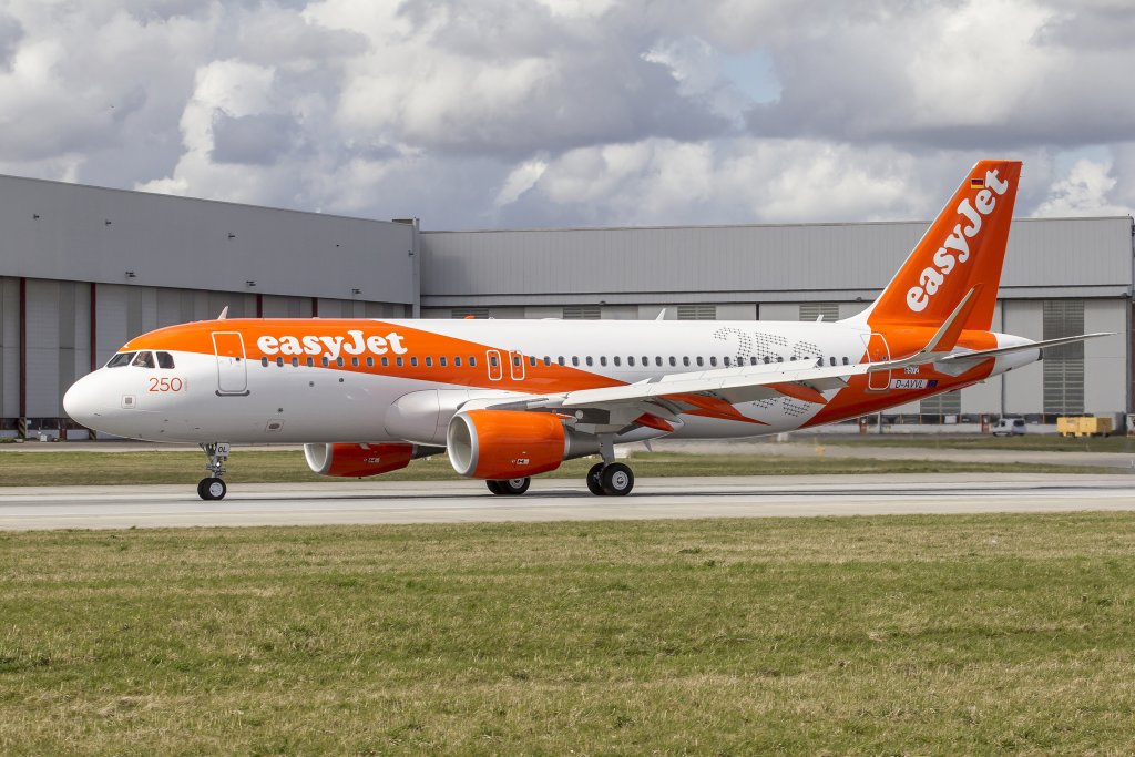 easyJet 250th Airbus