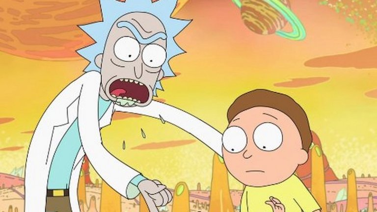 Rick and Morty
Новината, че ще има нови 70 (седемдесет!) епизода на Rick and Morty няма как да не стопли сърцата на феновете на гениалната анимация за възрастни. Как да не си пуснеш предните 3 сезона на това чудо, комбиниращо по великолепен начин наука, черен хумор и пълен абсурд? Ако по някаква случайност вълната от популярност на Rick and Morty ви е пропуснала поясняваме, че в епизодите се разказва за гениален учен-алкохолик (Рик), който си прави каквото пожелае из мултивселената, често взимайки със себе си своят не особено блестящ внук (Морти). На сериала на Дан Хармън и Джъстин Ройланд трябва да се даде шанс. В един момент просто те печели и те прави фен.
IMDB рейтинг: 9,3/10 (!)