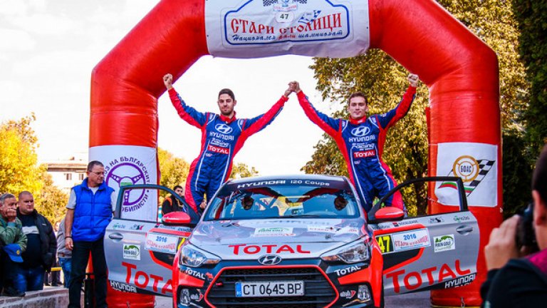 Екипажът Григор Григоров с навигатор Даниел Миленков е шампион във втория сезон на Hyundai Racing Trophy.