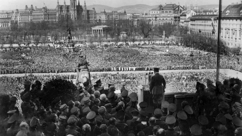 Wien, Heldenplatz, Rede Adolf Hitler