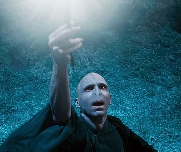 Ралф Файнс като Волдемор в поредицата "Хари Потър"