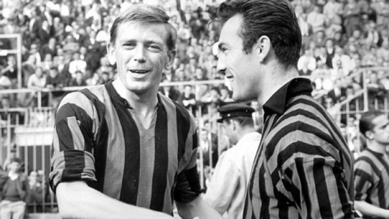 Гери Хичънс
Хичънс попада от Астън Вила в Интер, след като играе втория си мач за Англия в Рим и гостите печелят с 3:2. Гери прекарва осем години в Серия А, където играе за четири клуба, а през 1963 печели титлата с Интер и малко не му достига, за да го постигне и с Торино и Каляри.