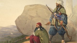 Afghan_foot_soldiers_in_1841