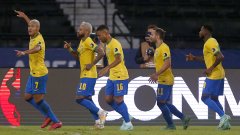 Безпогрешна Бразилия продължава да мачка на Копа Америка (видео)