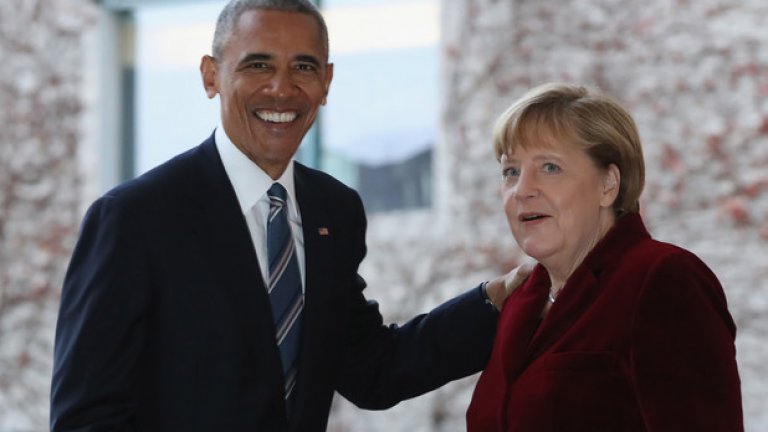 Обама посочи, че е обнадежден от уверението на Тръмп, че запази ангажиментите си към НАТО.