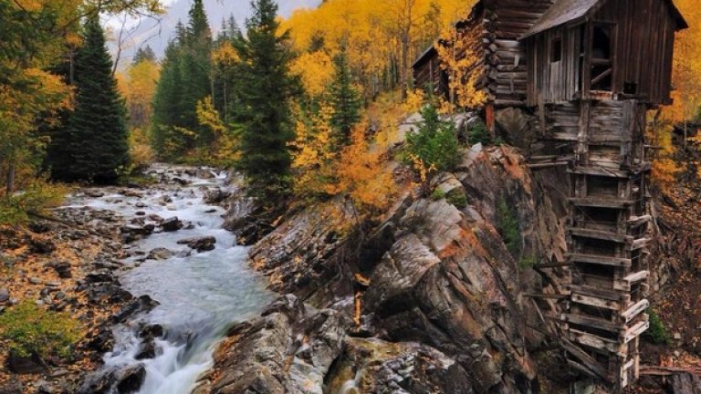 Бивша електростанция в Кристъл, Колорадо, САЩ
Снимка: The Denver City Page